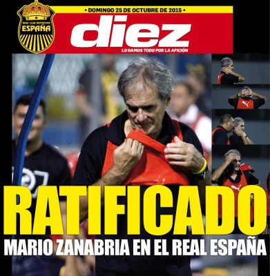 Las portadas digitales de DIEZ de este domingo 25 de octubre