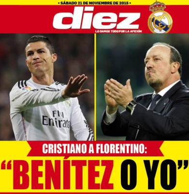 Las portaditas digitales de DIEZ para hoy sábado 21 de noviembre