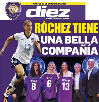 Portadas digitales de DIEZ de este martes 27 de octubre