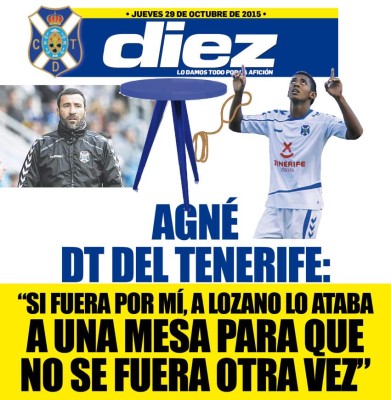 Las portadas digitales de Diez de este jueves 29 de octubre