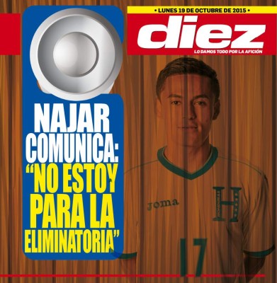 Las portaditas digitales de DIEZ para este lunes 19 de octubre