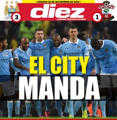 Las portadas digitales de DIEZ para hoy sábado 28 de noviembre