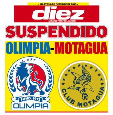 Las portadas digitales de DIEZ de este martes 6 de octubre de 2015