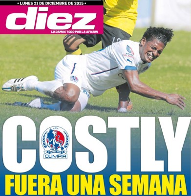 Las portadas digitales de DIEZ para hoy lunes 21 de diciembre