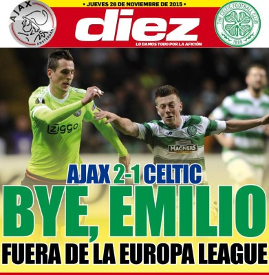 Las portaditas digitales de hoy jueves 26 de noviembre