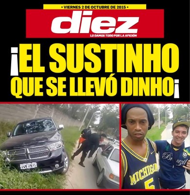 Las portadas digitales de DIEZ de este viernes 2 de octubre de 2015