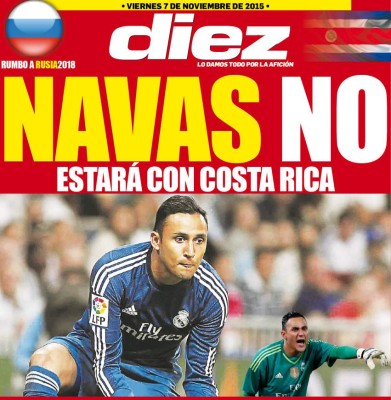 Las portadas digitales de DIEZ de este viernes 6 de noviembre