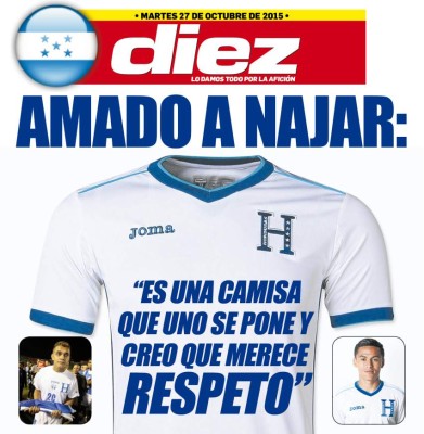 Portadas digitales de DIEZ de este martes 27 de octubre