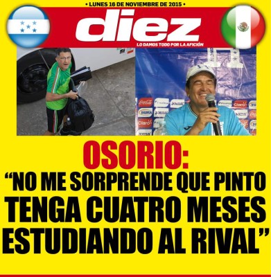 Disfrutá las portadas digitales de DIEZ de este lunes 16 de noviembre