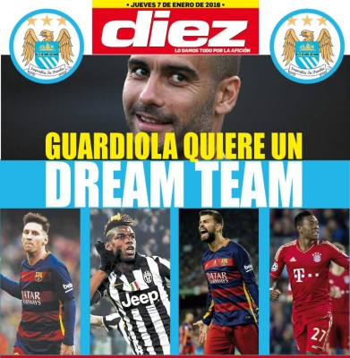 Las portadas digitales de DIEZ para hoy jueves 7 de enero