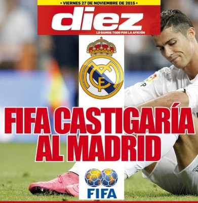 Las portadas con las noticias más importantes este viernes