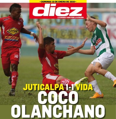 Las portadas digitales de DIEZ para hoy domingo 10 de enero