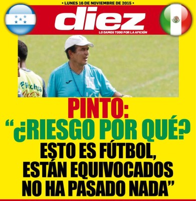 Disfrutá las portadas digitales de DIEZ de este lunes 16 de noviembre