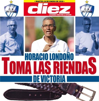 Portadas digitales de DIEZ de este martes 19 de enero