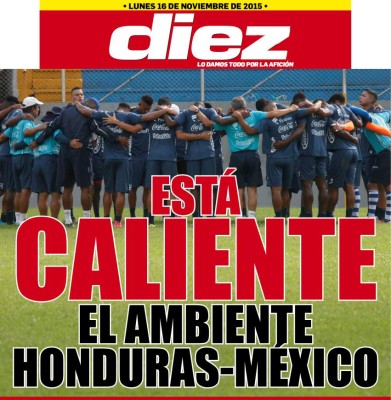 Disfrutá las portadas digitales de DIEZ de este lunes 16 de noviembre