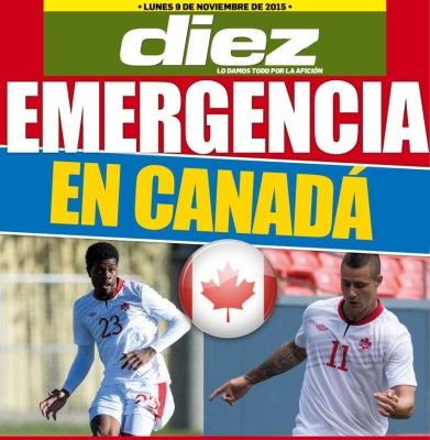 Las portaditas digitales de DIEZ para hoy lunes 9 de noviembre