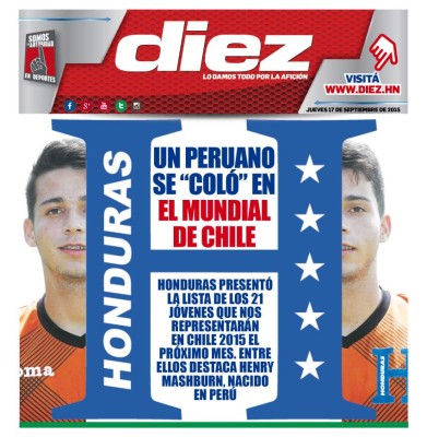 Las portadas digitales de DIEZ para este viernes 18 de septiembre