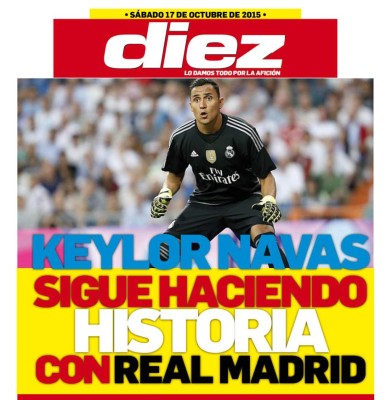 Las portadas digitales de diario DIEZ de este sábado 17 de abril de 2015