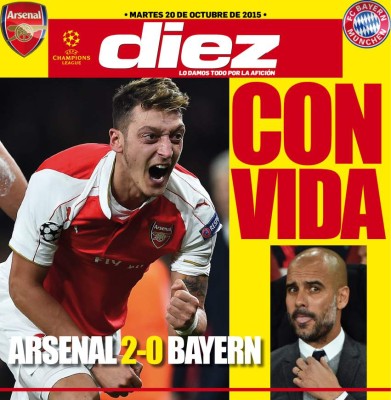 Las portadas digitales de DIEZ de este martes 20 de octubre