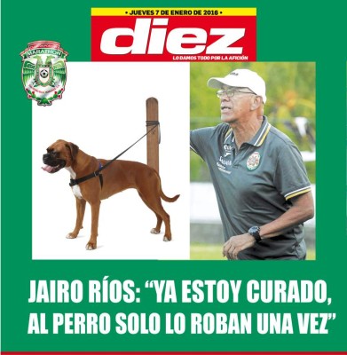 Las portadas digitales de DIEZ para hoy jueves 7 de enero