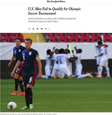 Lo que dicen los medios y deportistas de Estados Unidos de la eliminación de Tokio 2021: 'Fracaso, otra vez'