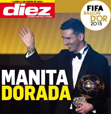 Las portadas digitales de DIEZ para hoy lunes 11 de enero