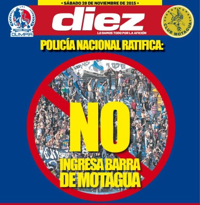 Las portadas digitales de DIEZ para hoy sábado 28 de noviembre