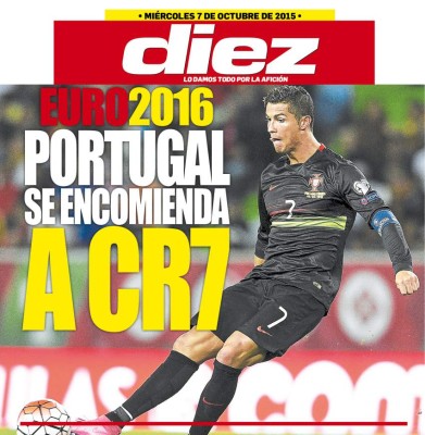 Las portadas digitales de DIEZ de este miércoles 7 de octubre de 2015