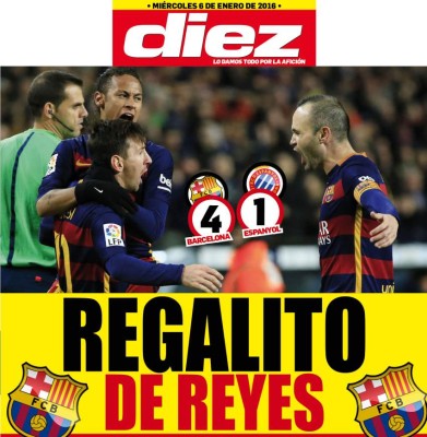 Las portadas digitales de DIEZ para hoy miércoles 6 de enero