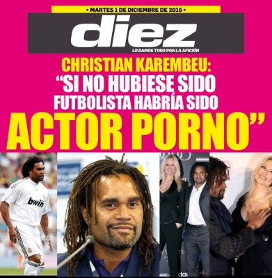 Portadas digitales de DIEZ de este 1 de diciembre