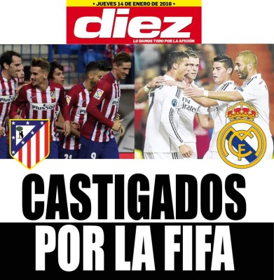Maynor, Real Madrid y Arnold Peralta, lo más destacado en nuestras portadas digitales