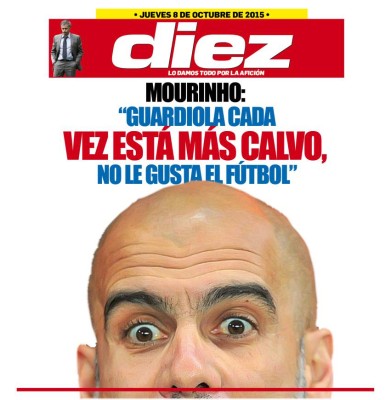 Las portadas digitales de DIEZ de este jueves 8 de octubre del 2015