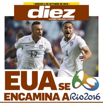 LAS PORTADAS DIGITALES DE DIEZ DE ESTE SÁBADO 3 DE OCTUBRE DE 2015