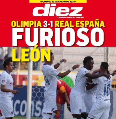 Las portadas digitales de DIEZ para hoy domingo 10 de enero