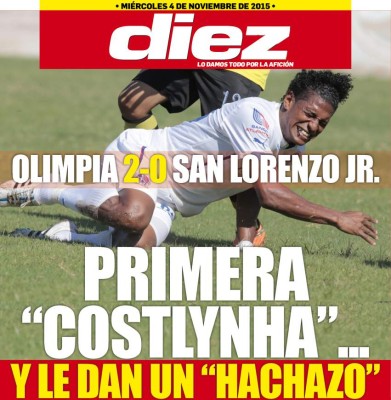 Las portaditas digitales de DIEZ para hoy miércoles 4 de noviembre