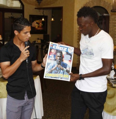 FOTOS: Así fue el desayuno de los cuatro héroes olímpicos de Honduras