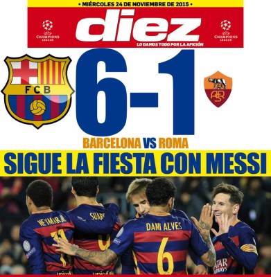 Las portadas digitales de DIEZ de este martes 24 de noviembre