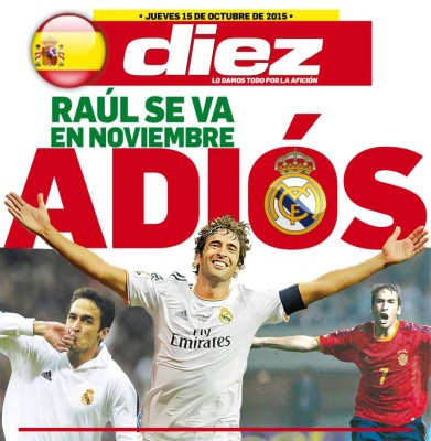 Las portaditas digitales de DIEZ para este jueves 15 de octubre