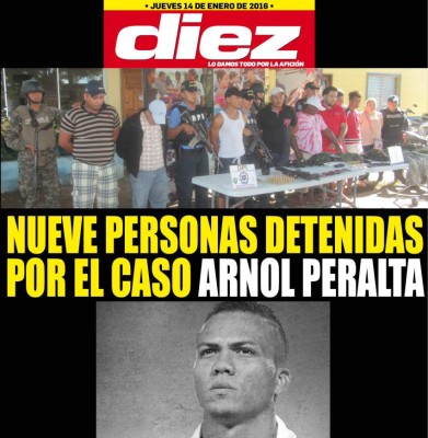 Maynor, Real Madrid y Arnold Peralta, lo más destacado en nuestras portadas digitales