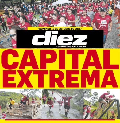 Portadas digitales de diario DIEZ del domingo 18 de octubre de 2015