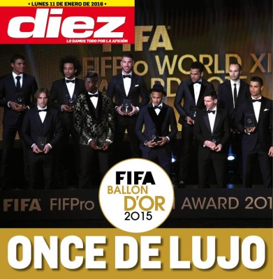 Las portadas digitales de DIEZ para hoy lunes 11 de enero