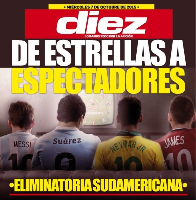 Las portadas digitales de DIEZ de este miércoles 7 de octubre de 2015