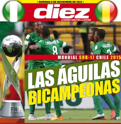 Portaditas digitales de DIEZ para hoy domingo 8 de noviembre