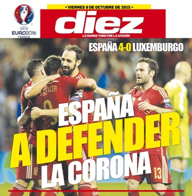 Las portadas digitales de este viernes 09 de octubre de 2015