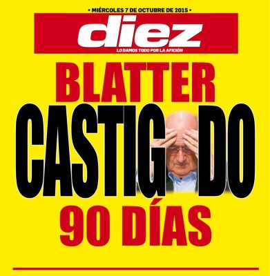 Las portadas digitales de DIEZ de este miércoles 7 de octubre de 2015