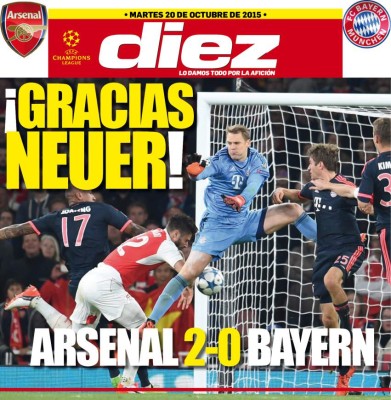 Las portadas digitales de DIEZ de este martes 20 de octubre