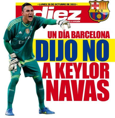 Keylor Navas y Primi Maradiaga, protagonistas de nuestras portadas digitales