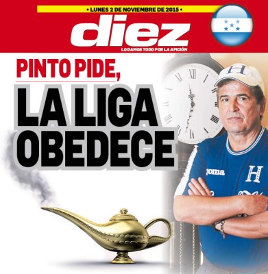 Las portaditas digitales de DIEZ para hoy lunes 2 de noviembre