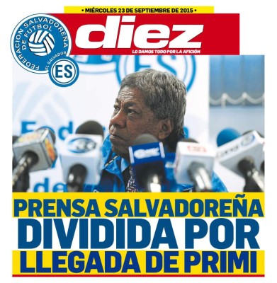 Las portaditas digitales de DIEZ para este miércoles 23 de septiembre