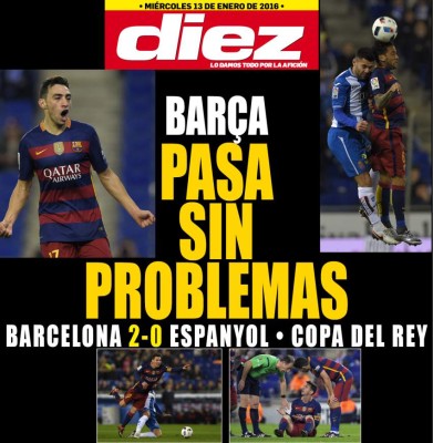 Portadas digitales de DIEZ del 13 de enero del 2016